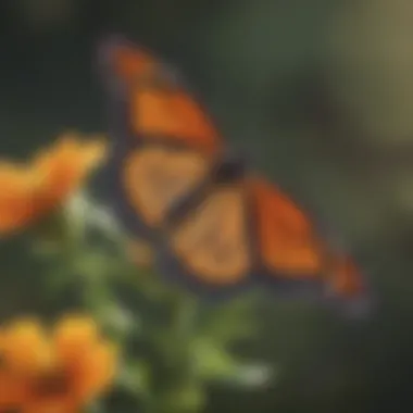 Monarch Butterflies at Rest Monarch butterflies resting on a flower