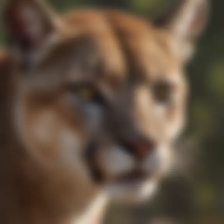 The Role of Mountain Lions as Apex Predators Mountain lion as an apex predator in the ecosystem
