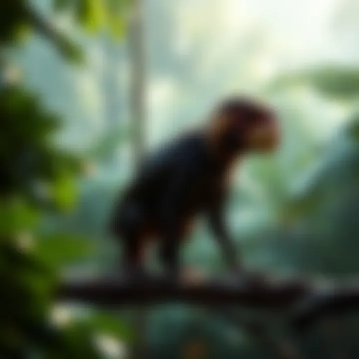 Seasonal changes in rainforest environments