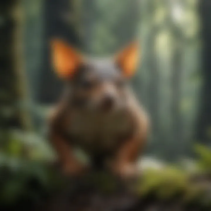 Visual representation of the threats facing rainforests
