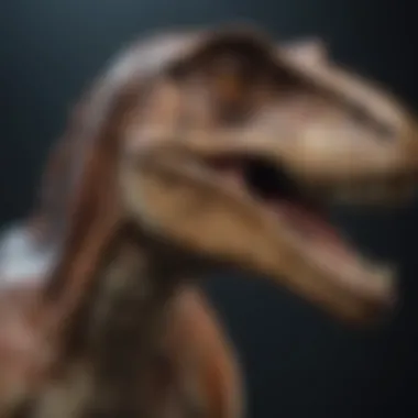 Anatomical Features of Raptor Dinosaurs Illustration highlighting the anatomical adaptations of raptor dinosaurs.