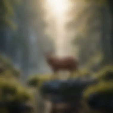 Nature and the Zodiac Connection A serene landscape showcasing nature's connection to the Zodiac