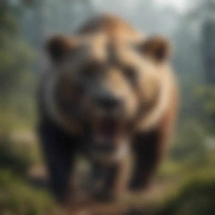 An infographic depicting the ecological impact of animal extinction on the environment.