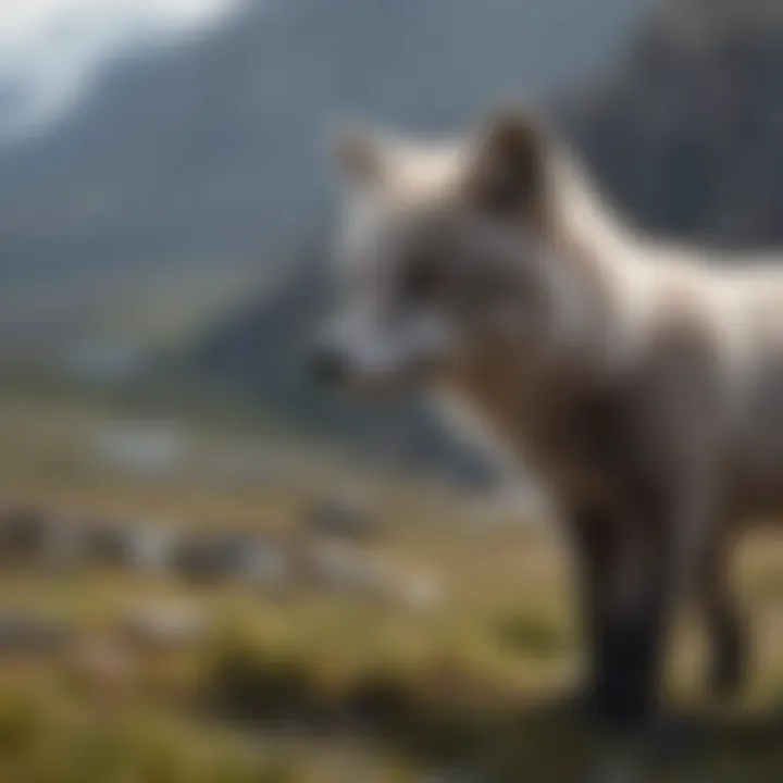 Young students engaged in a conservation workshop focused on Arctic foxes
