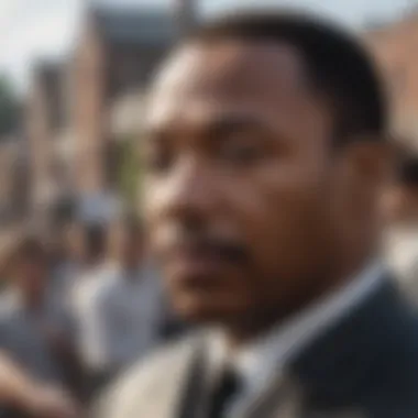 Historical march for civil rights