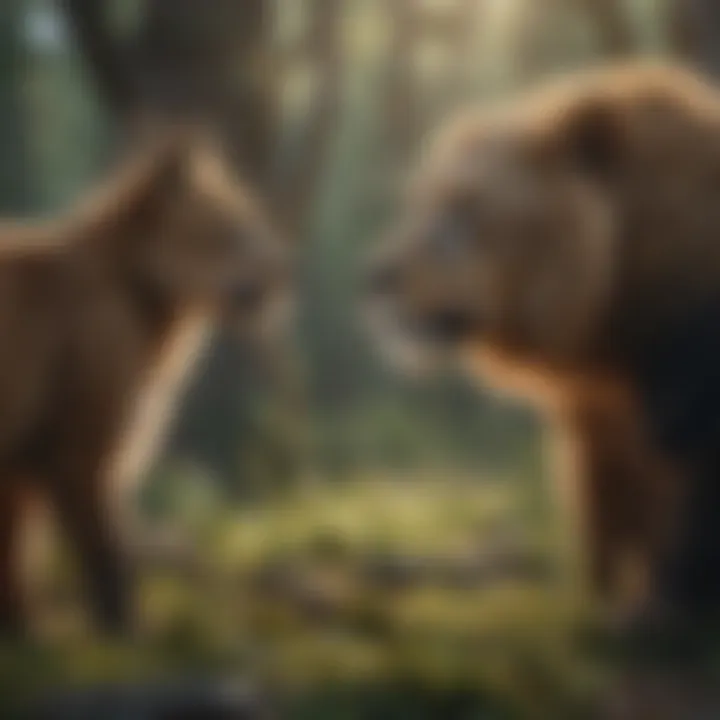 A conservationist working to protect natural habitats