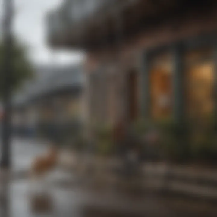 A vibrant street scene in New Orleans, capturing the lively culture and unique architecture.