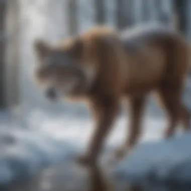 Diverse wildlife behavior changes during the winter solstice