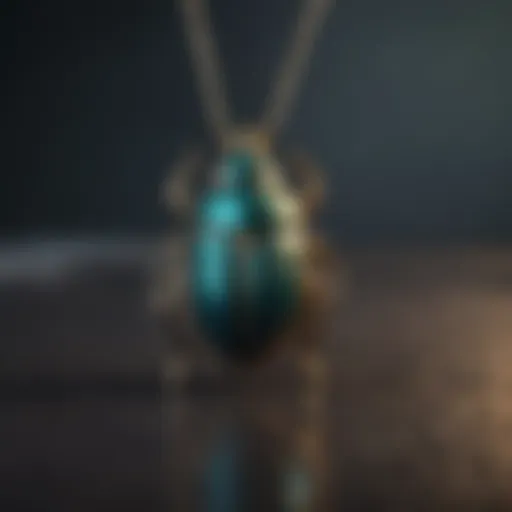 Exquisite Scarab Beetle Pendant