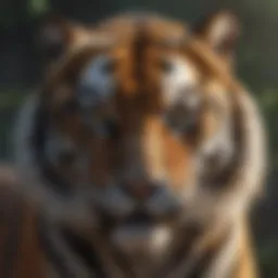 Majestic Tiger Symbolizing Power and Strength