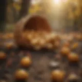 Golden Harvest: A Symbolic Cornucopia