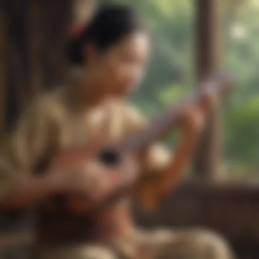 Traditional Laotian Musical Instrument