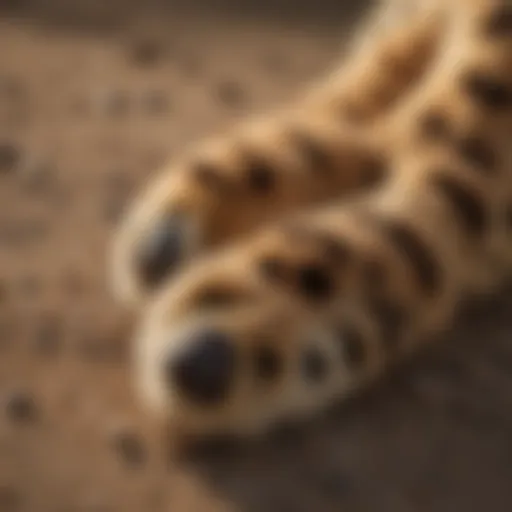 Graceful Cheetah Paw Pad