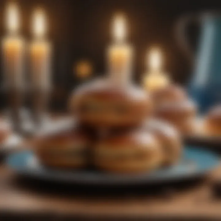Indulging in Sweet Celebrations Hanukkah Sufganiyot