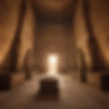 Interior of an Ancient Egyptian Pyramid