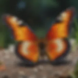 Vibrant Butterfly Colors in Nature