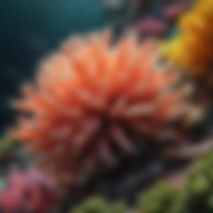 Vibrant Coral Reefs Teeming with Life and Color