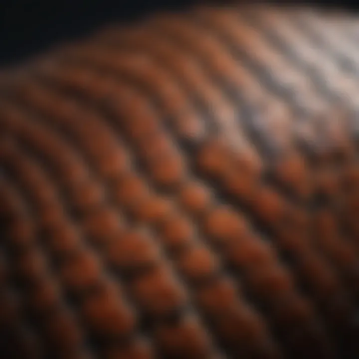 Vibrant Rattlesnake Scales