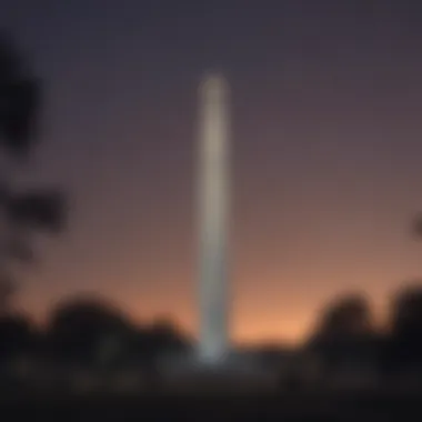 Washington Monument at Dusk