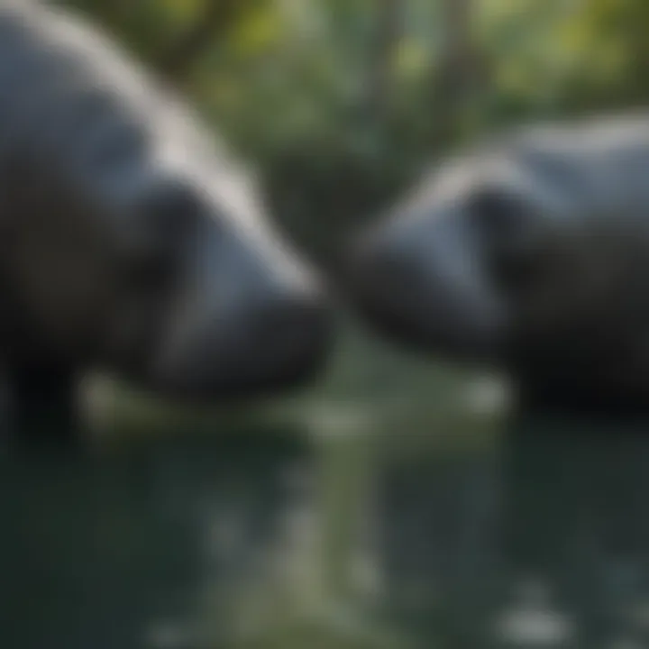 Manatee Conservation Efforts in Tropical Environment