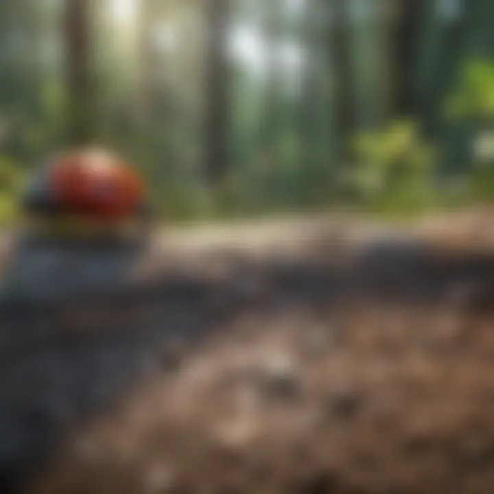 Illustration of ladybug habitats