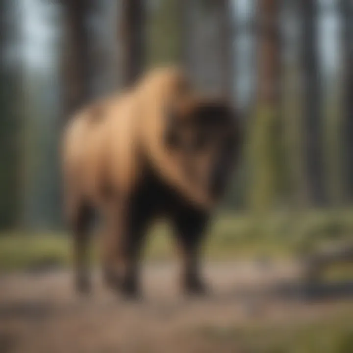Untamed Wilderness Residents Yellowstone's diverse wildlife