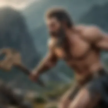 Zeus, Defeater of Titans Zeus in a fierce battle against the Titans